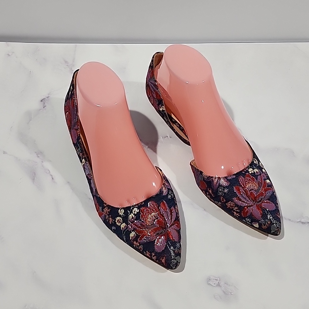 Nine West Flat Floral Shoes